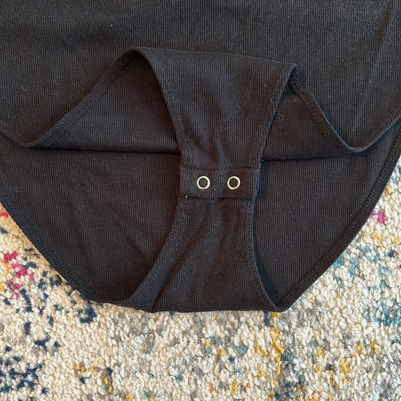 Wild Fable Black Bodysuit - Picture 2 of 4